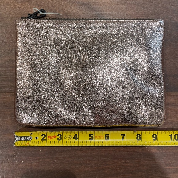 Marc Jacobs for Target Pink Rose Metallic Bag Purse Pouch NWOT - Picture 1 of 5